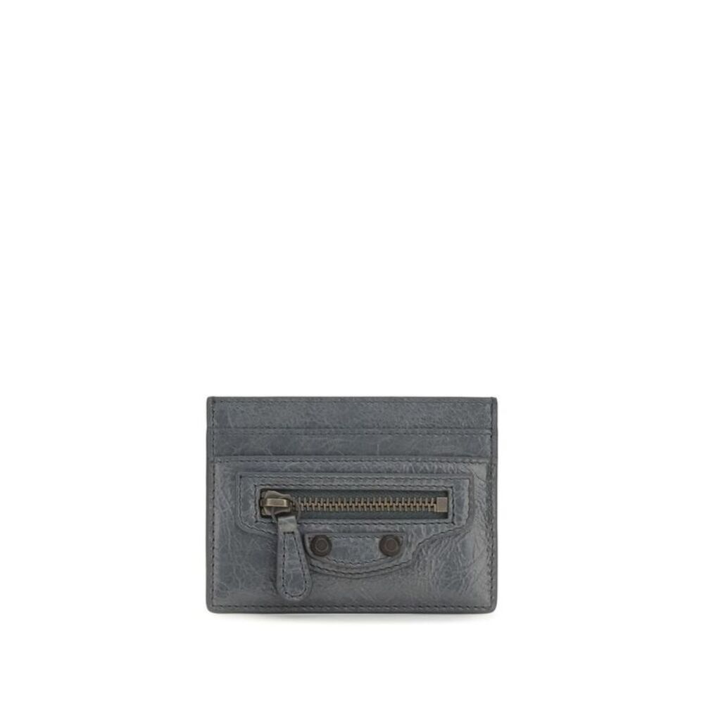 Balenciaga Gray Lamb Ovis Aries Women's Wallet